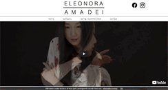 Desktop Screenshot of eleonoraamadei.com